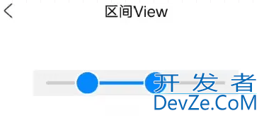 Android自定义View实现价格区间选择控件