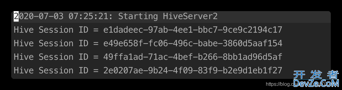 DataGrip 连接 HiveServer2 报错的问题