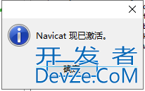 Navicat Premium 15 永久破解激活工具及安装教程(亲测可用)