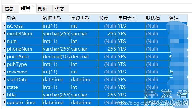 利用Navicat Premium导出数据库表结构信息至Excel的方法