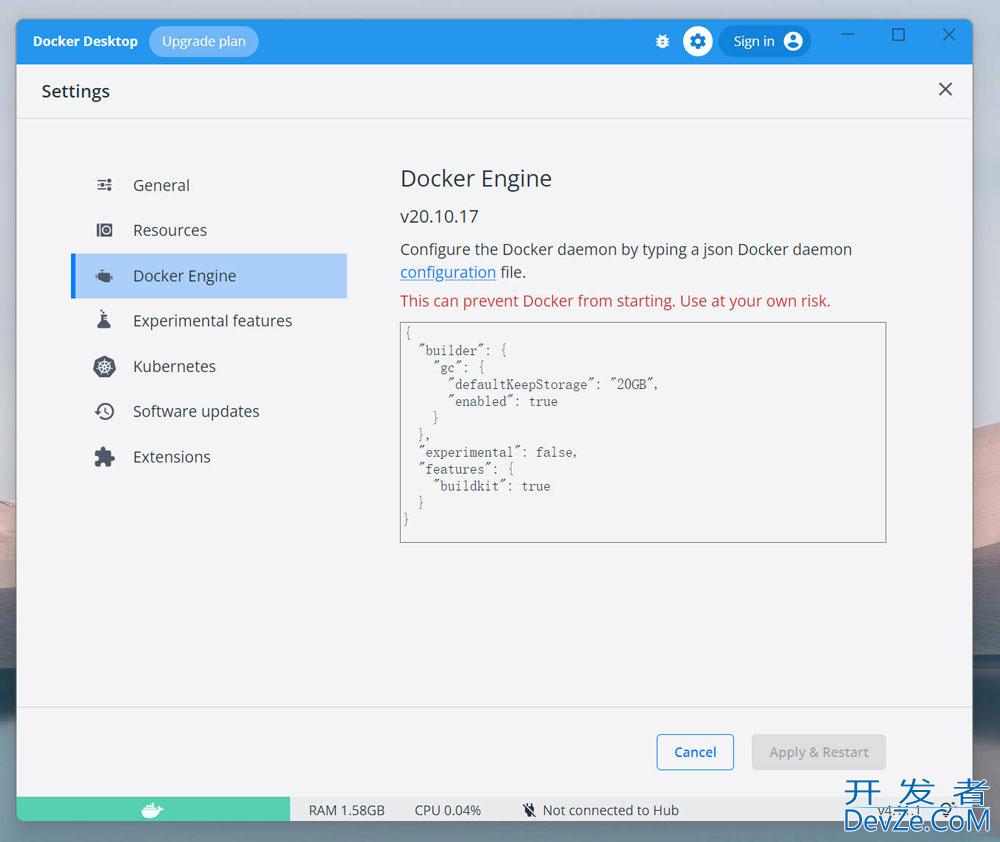 在windows上用docker desktop安装部署StoneDB