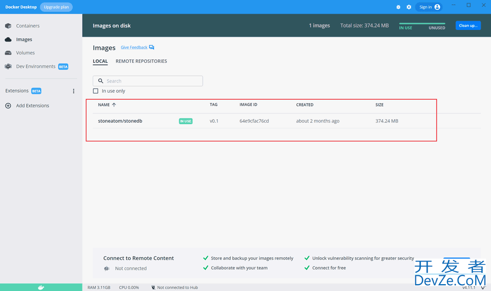 在windows上用docker desktop安装部署StoneDB