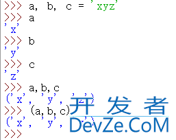 Python中赋值的含义及说明