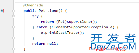 Java Cloneable接口的深拷贝与浅拷贝详解