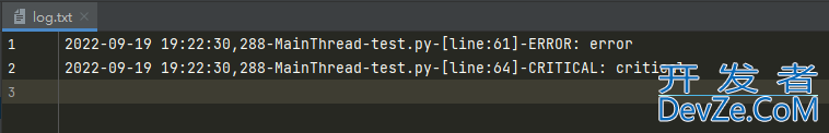 python利用logging模块实现根据日志级别打印不同颜色日志的代码案例