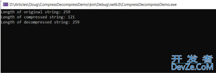 C#中对字符串进行压缩和解压的实现