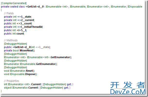 C#中的yield关键字详解