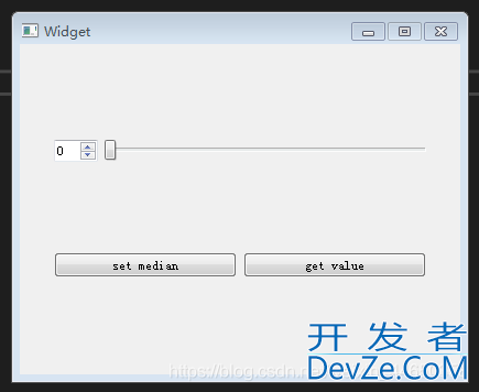 Qt界面中滑动条的实现方式