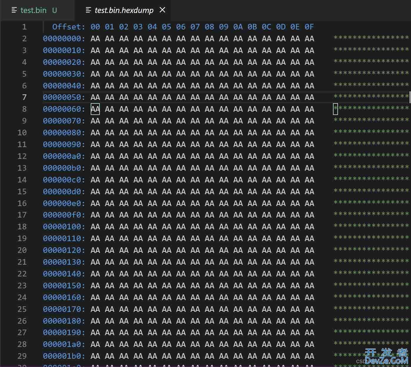 C++的std::vector<bool>转储文件问题