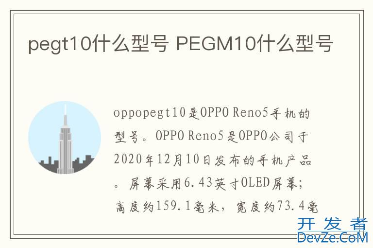 pegt10什么型号 PEGM10什么型号