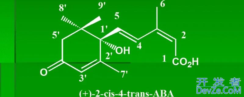 脱落酸的作用高中生物（脱落酸的生长素类似物）