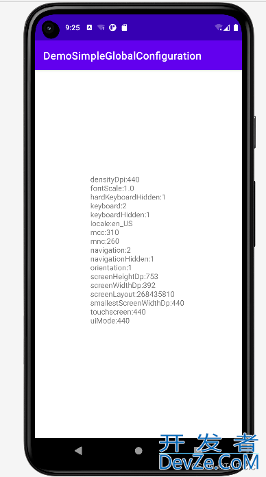 Android入门之系统设置Configuration类的使用教程