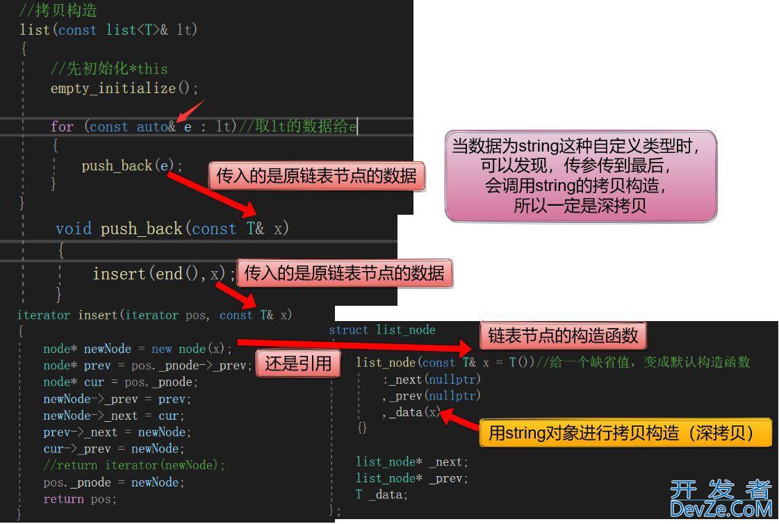 利用C++模拟实现STL容器:list