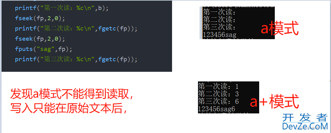 C语言中读写交替时出现的问题分析