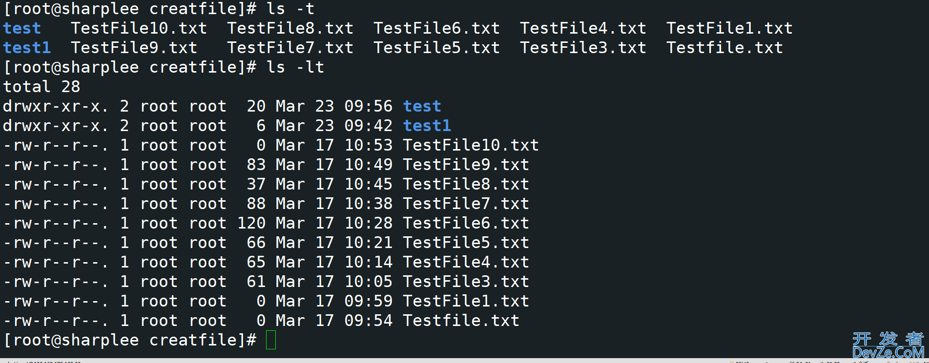 Linux 中ls命令的使用详细介绍