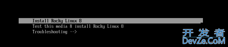 VMware安装Rocky Linux服务器系统并执行优化的详细过程