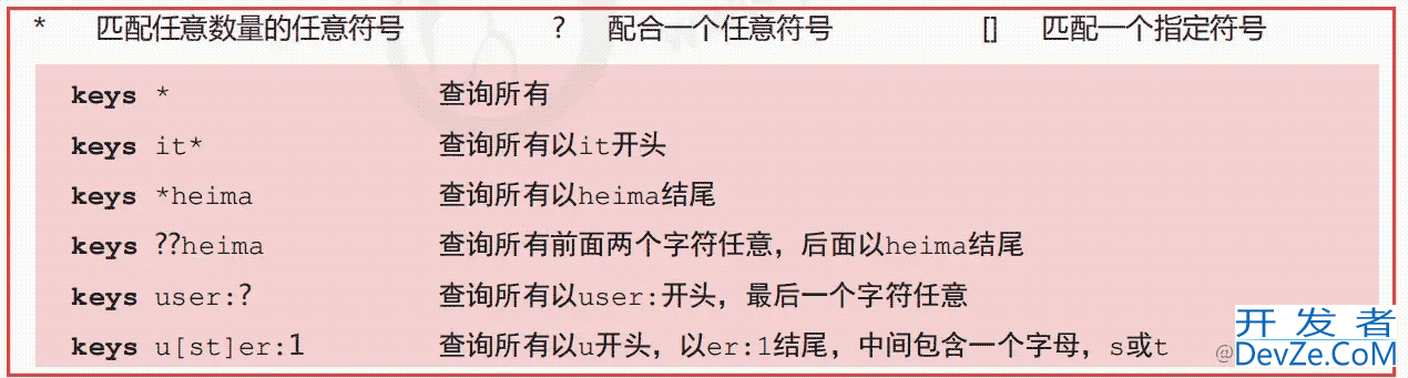 Redis中键和数据库通用指令详解