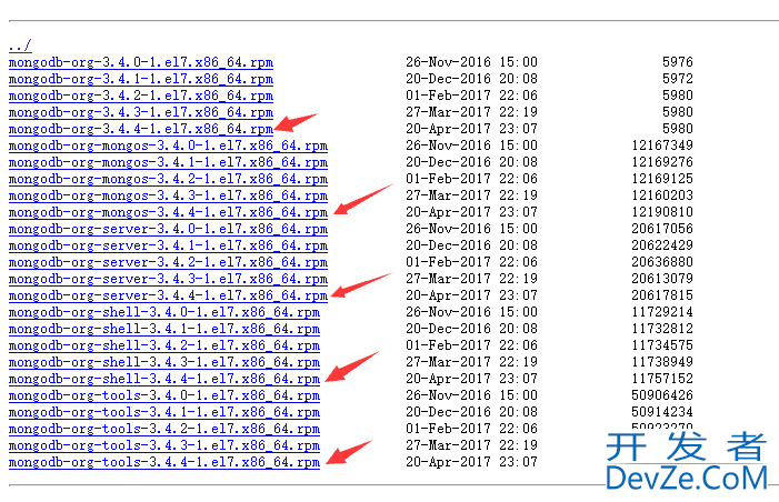 CentOS7.2 安装 MongoDB 3.4的教程