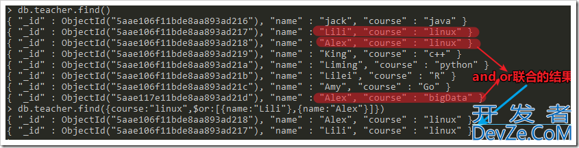 MongoDB的基本操作实例详解【服务端启动，客户端连接，CRUD操作】