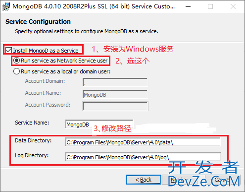 Windows下MongoDB的下载安装、环境配置教程图解