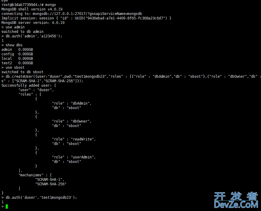 Docker连接mongodb实现过程及代码案例