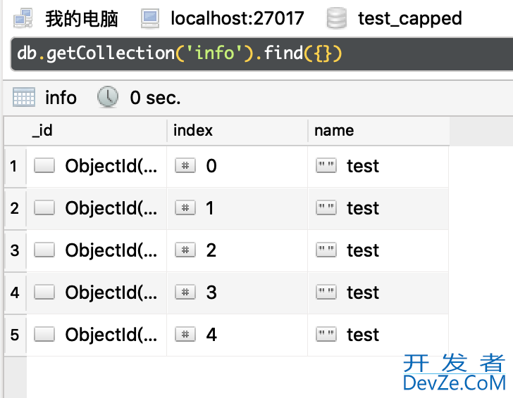 把MongoDB作为循环队列的方法详解