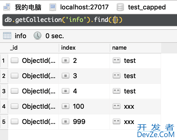 把MongoDB作为循环队列的方法详解