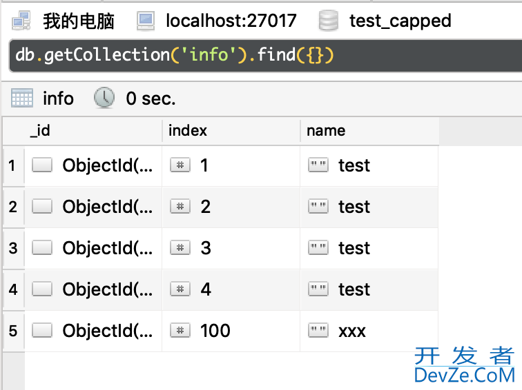 把MongoDB作为循环队列的方法详解