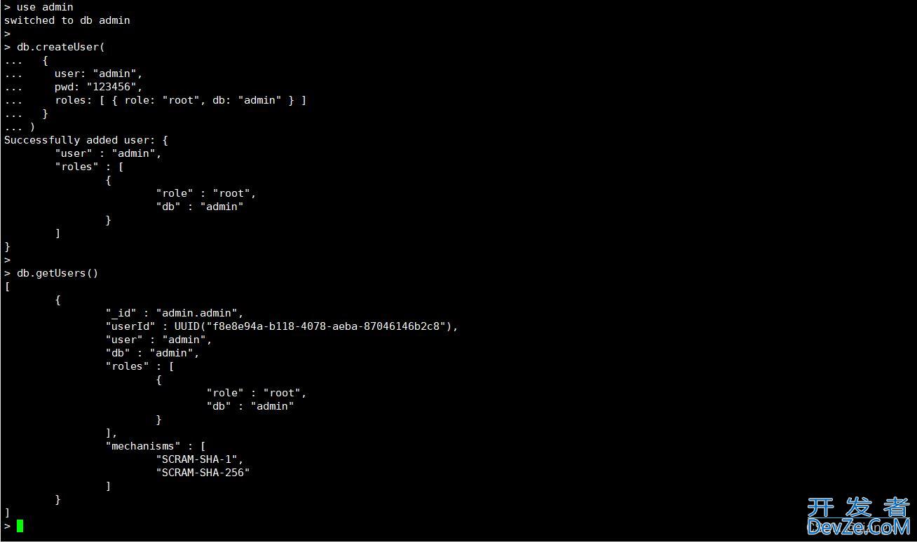 MongoDB数据库授权认证的实现