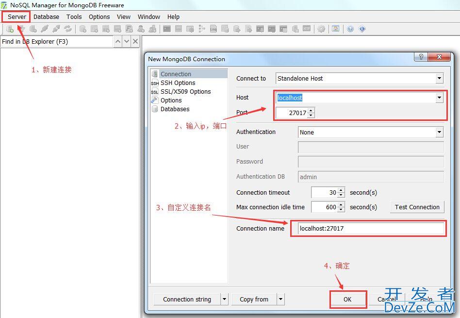 MongoDB客户端工具NoSQL Manager for MongoDB介绍