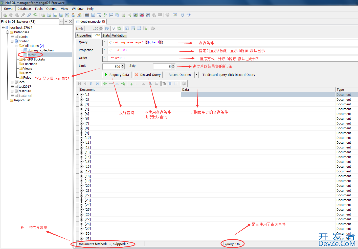 MongoDB客户端工具NoSQL Manager for MongoDB介绍