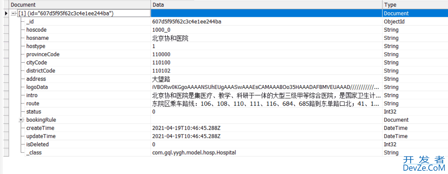 开发分布式医疗挂号系统MongoDB集成实现上传医院接口