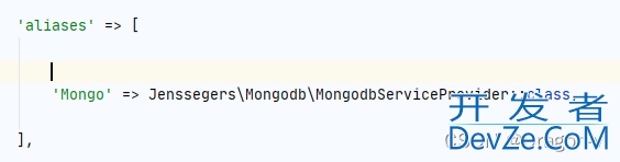 Laravel 框架中使用 MongoDB 数据库的操作