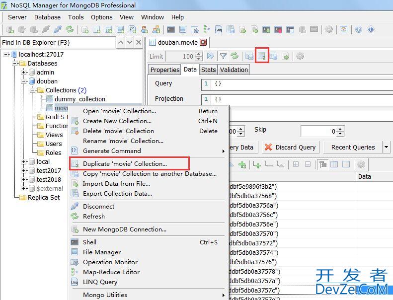 MongoDB客户端工具NoSQL Manager for MongoDB介绍