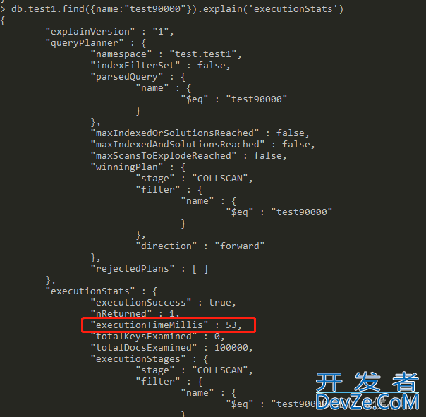 mongoDB数据库索引快速入门指南