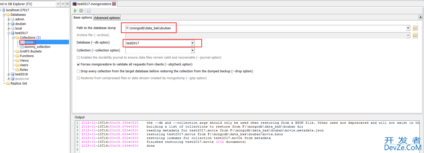 MongoDB客户端工具NoSQL Manager for MongoDB介绍