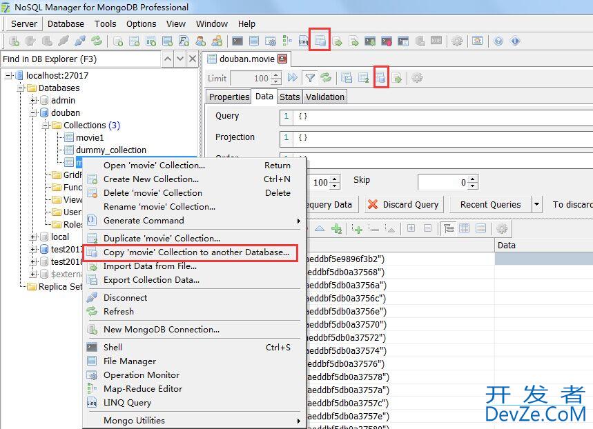 MongoDB客户端工具NoSQL Manager for MongoDB介绍