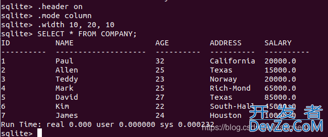 一篇文章带你掌握SQLite3基本用法