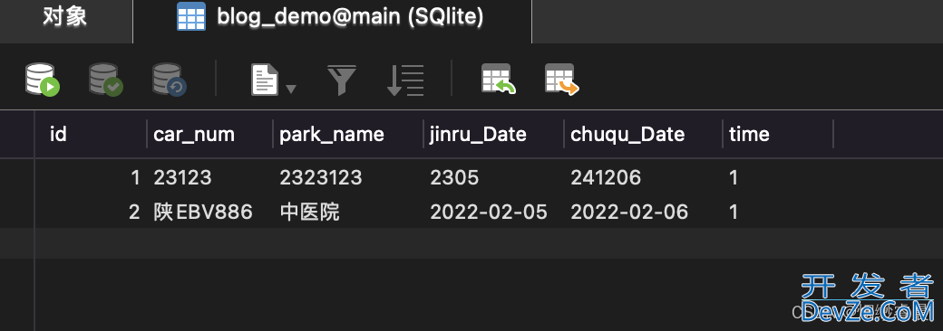 Django数据库(SQlite)基本入门使用教程