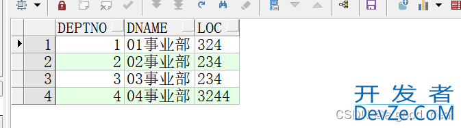 oracle多表简单查询实例代码