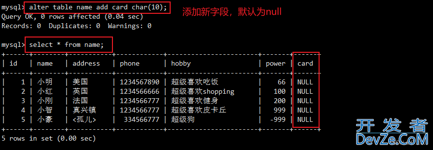 MySQL新手入门进阶语句汇总