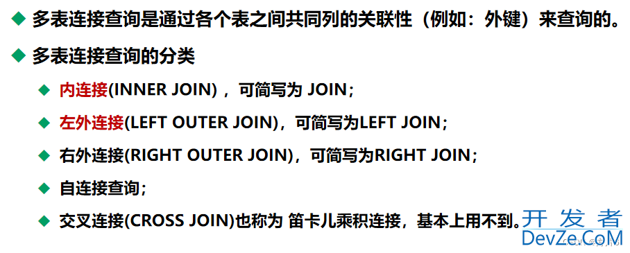 DQL命令查询数据实现方法详解