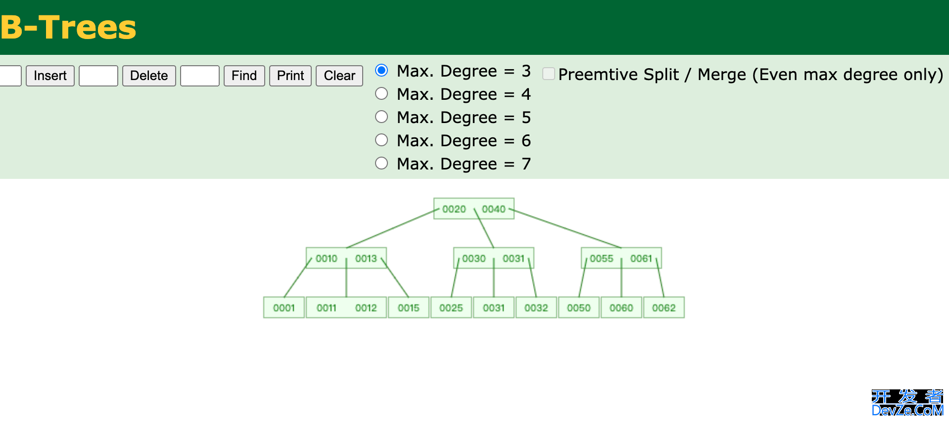 Mysql 索引 BTree 与 B+Tree 的区别(面试)