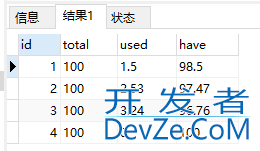 Mysql字段为null的加减乘除运算方式