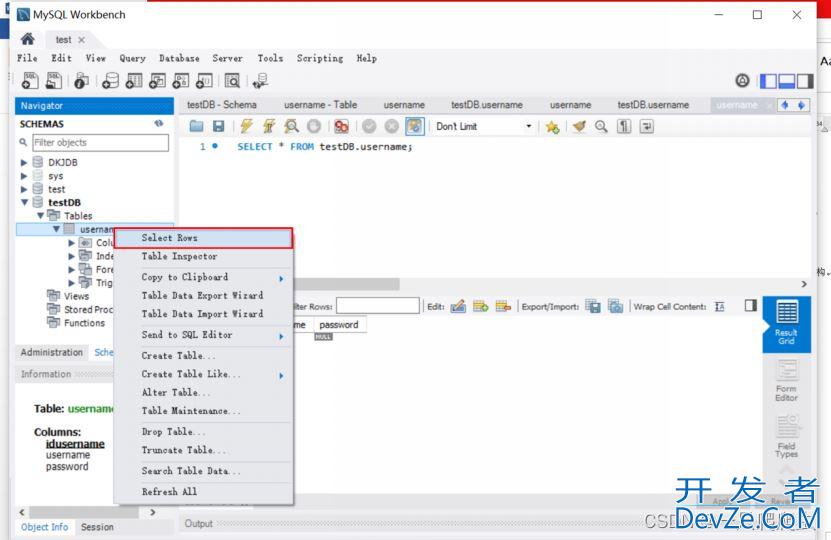 MySQL Workbench安装及使用详解