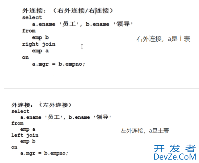 MySql多表链接查询详细教程