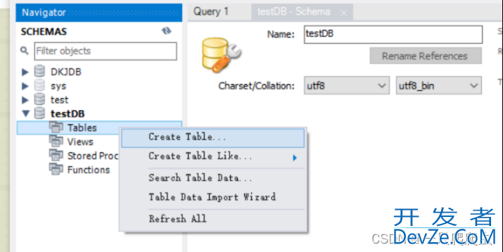 MySQL Workbench安装及使用详解