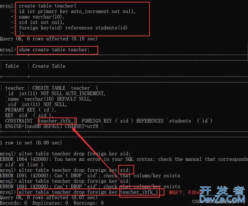 MySQL中SQL命令语句条件查询实例详解