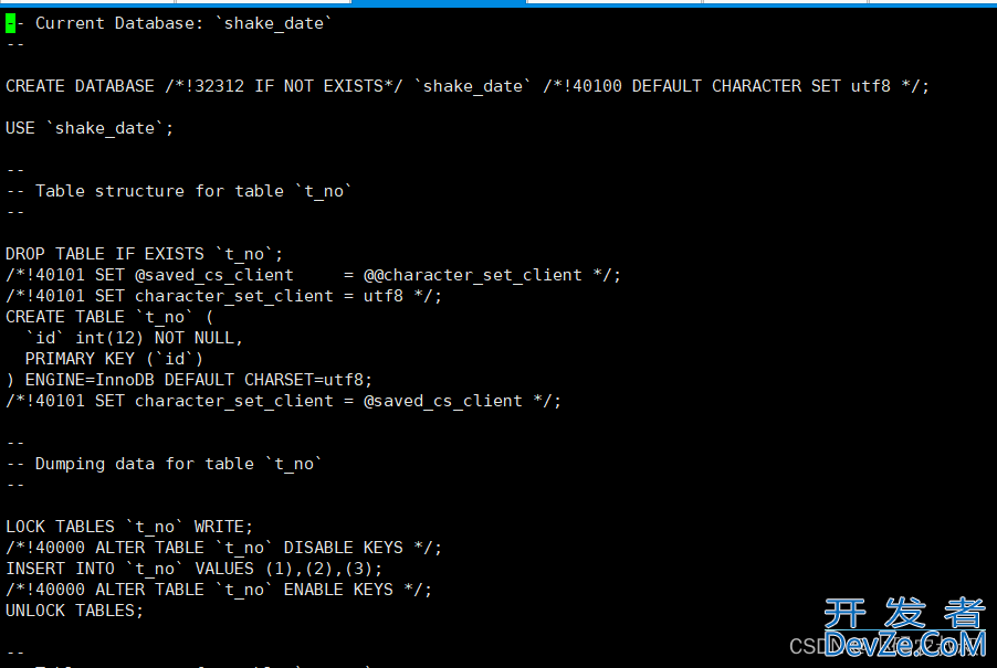 mysql 数据备份与恢复使用详解(超完整详细教程)