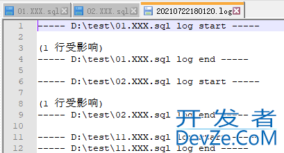 Windows环境下实现批量执行Sql文件